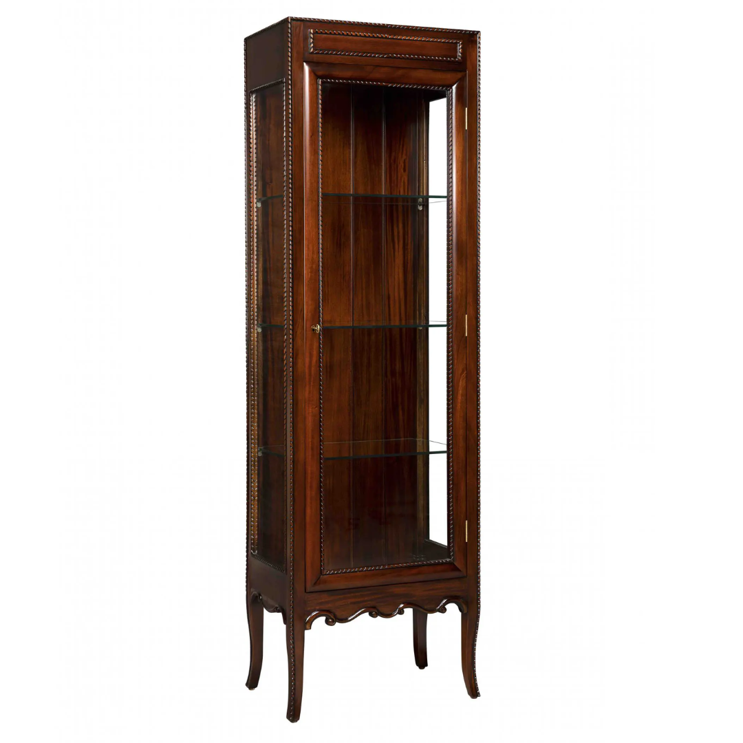 Vitrine Glass Single Door Display Cabinet