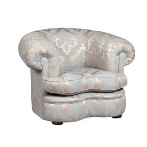 Kidney Plain Back Chair