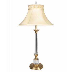 Antiqued Brass Lamp